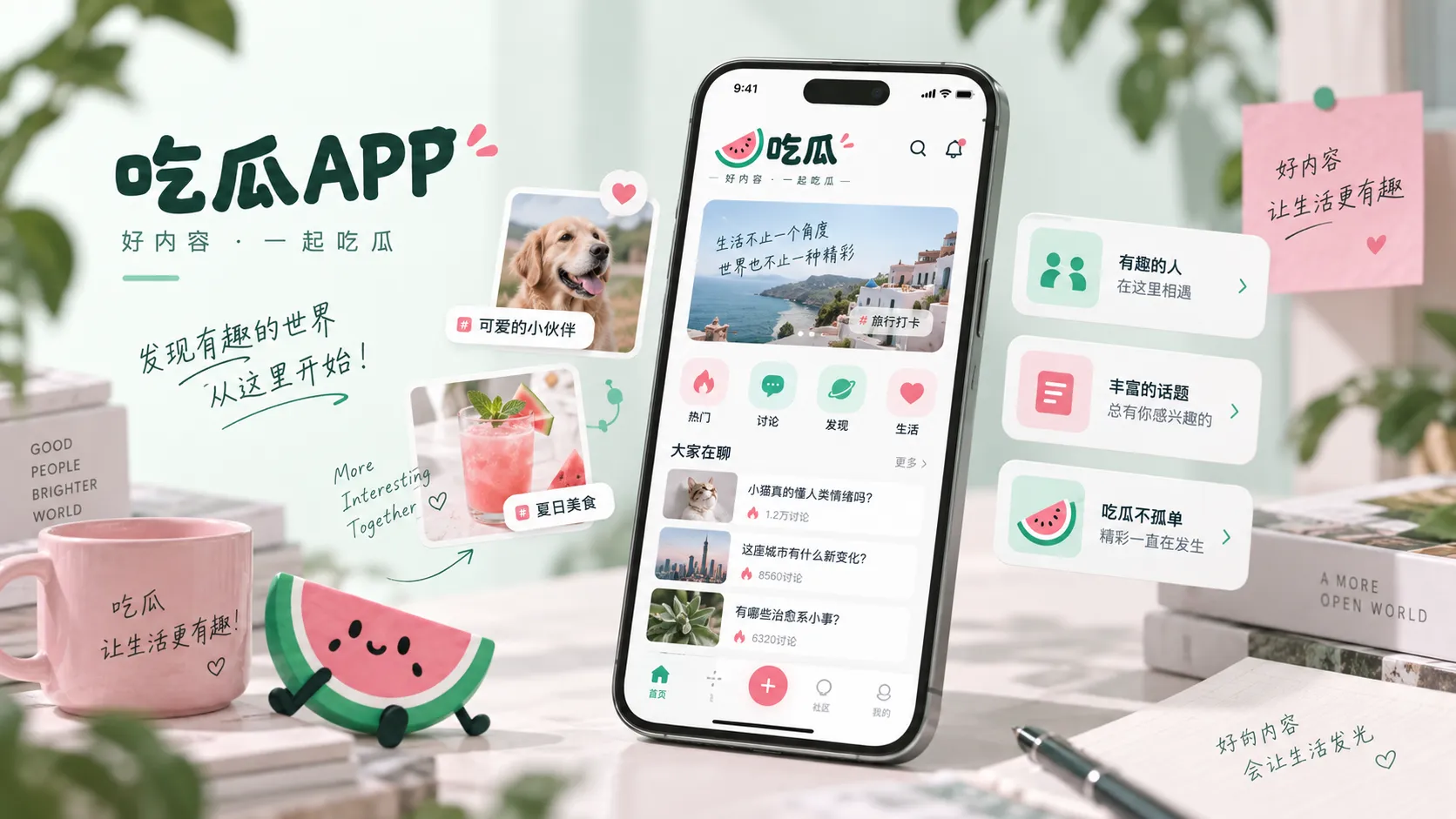 吃瓜网移动端浏览示意
