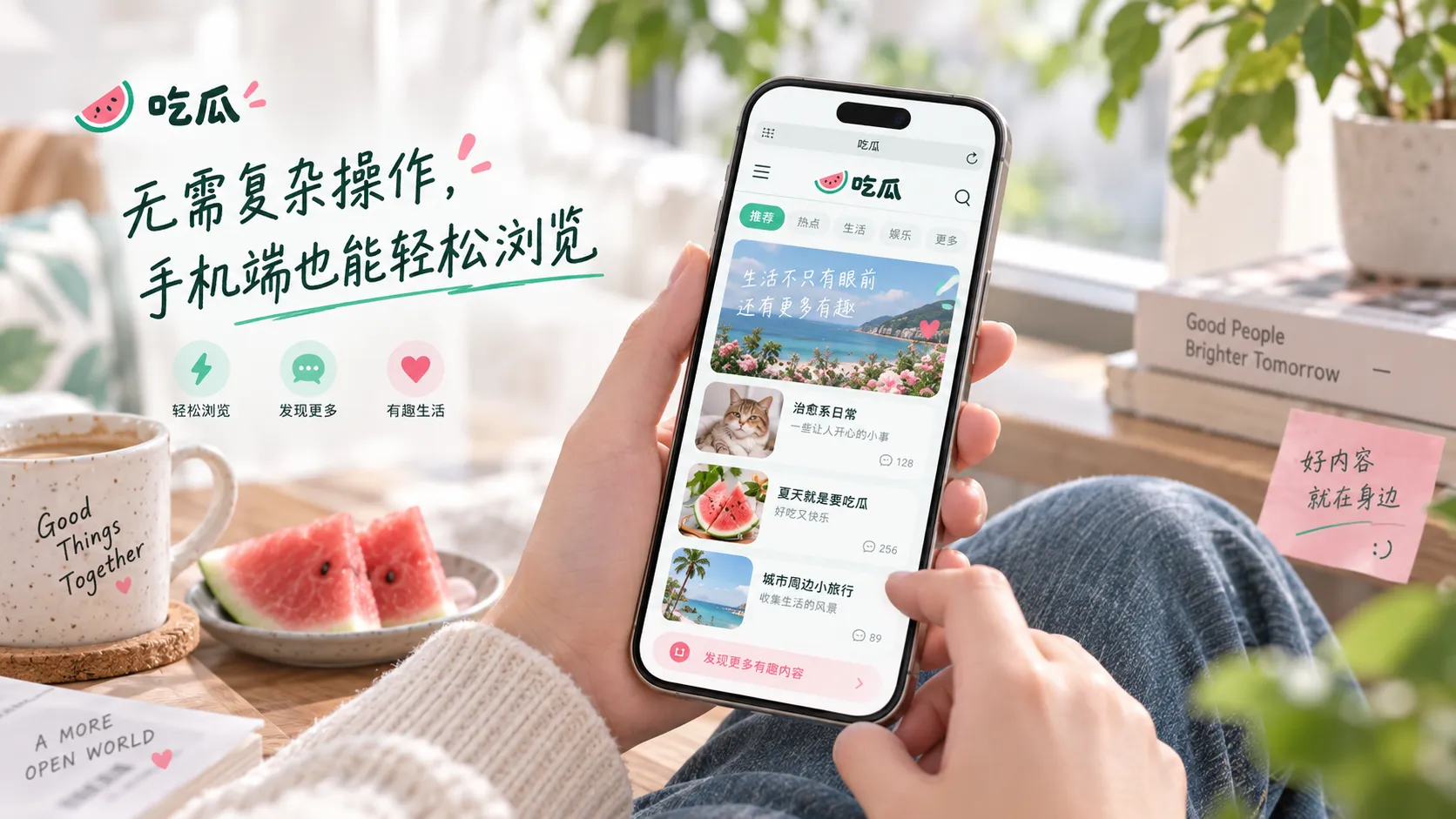 手机端热点内容浏览